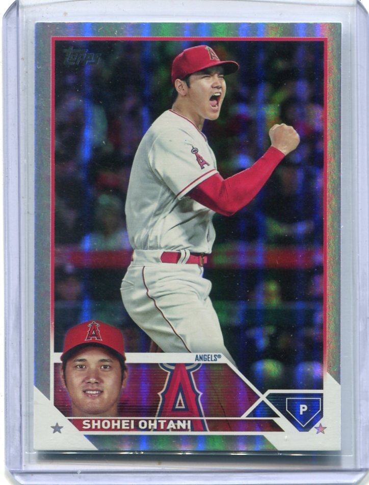 2023 Topps Series 1 Rainbow Foil #17 パラレルカード Shohei Ohtani 大谷翔平