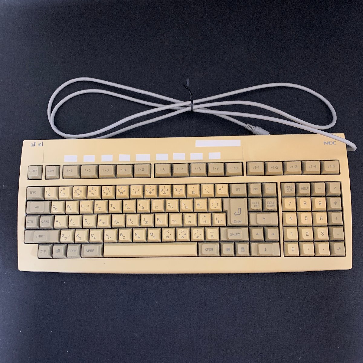 L816　NEC　PC-9800用キーボード　PC-98　分解洗浄、清掃、動作確認済