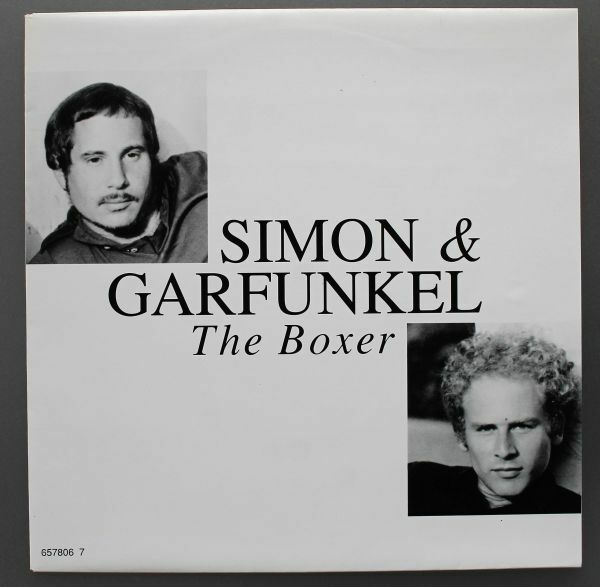 T-881 美盤 UK盤　Simon & Garfunkel　サイモン&ガーファンクルThe Boxer /Cecilia　657806 7 シングル 45 RPM