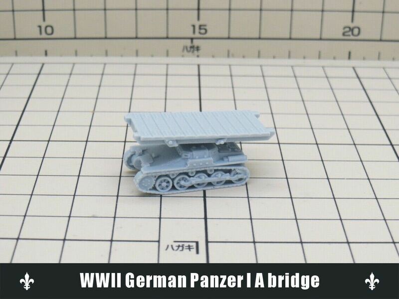 1/144 レジンキット WWII German Panzer I A bridge