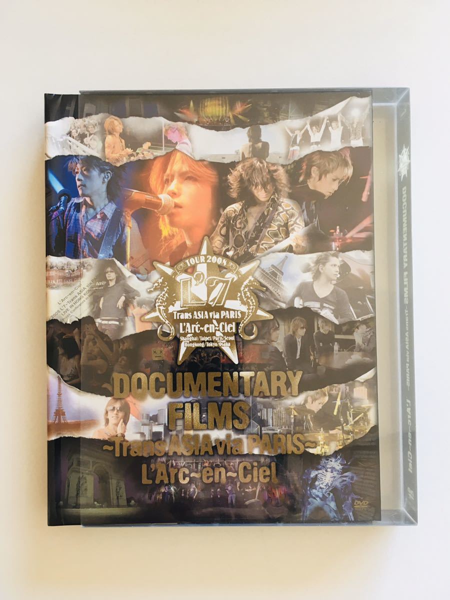 【DVD】L’Arc~en~Ciel DOCUMENTARY FILMS Trans ASIA via PARIS ラルク hyde ken tetsu yukihiro ☆★
