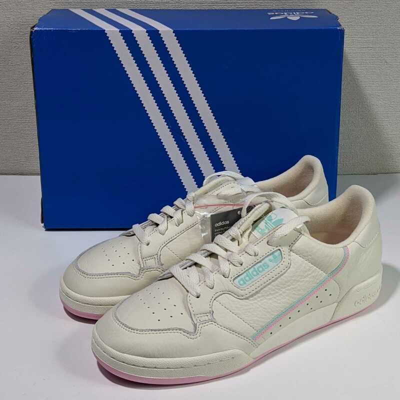 新品未使用 27.5cm Adidas Continental 80 CNTNTL80 アディダス オリジナルス コンチネンタル ホワイト ピンク BD7645