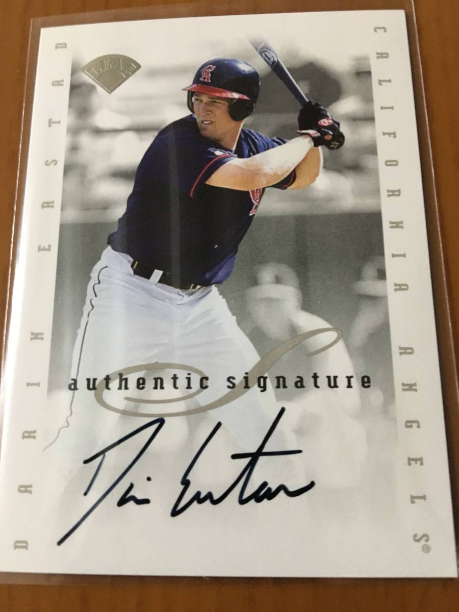 【Darin Erstad】1996 Leaf Signature 【MLB通算1697H,124HR】