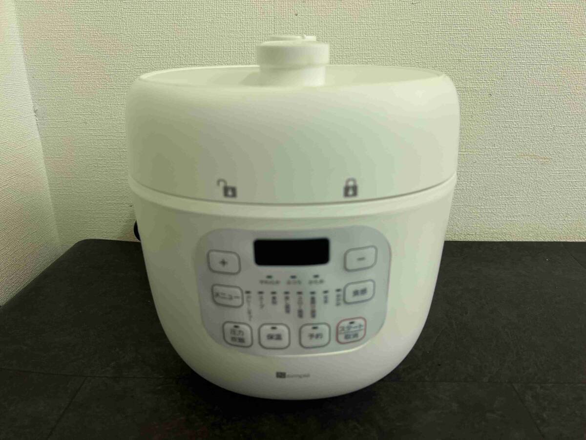 CT9089　電気圧力鍋　　IN03 WH