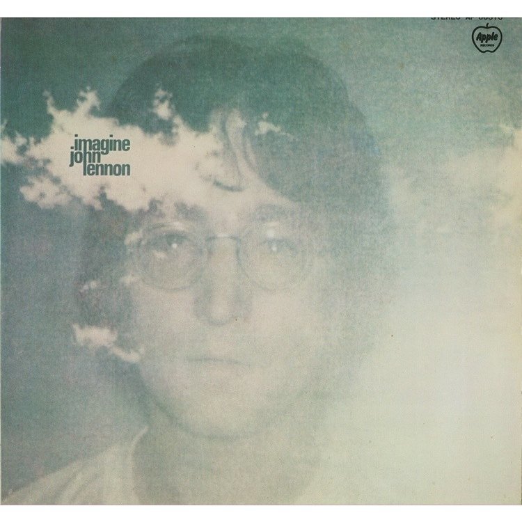送料無料！The Beatles_ジョン・レノン「イマジン／IMAGINE 」LP_帯付き
