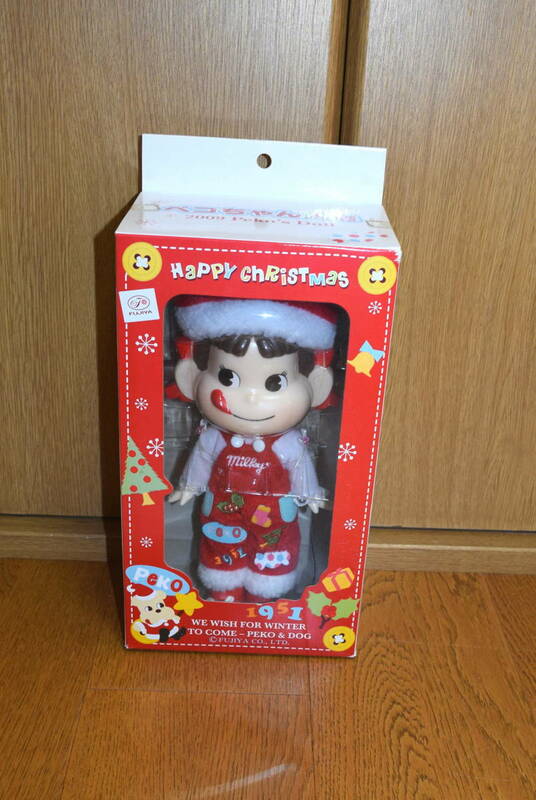 ★新品★未開封【ペコちゃん人形】クリスマスバージョン♪2009