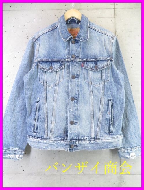 005c610◆ヴィンテージ加工◆Levi's リーバイス 3rd サード デニムジャケット Gジャン M/ジージャン/ファースト/セカンド/ジーンズ/パンツ