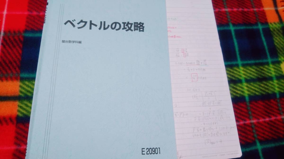 駿台　ベクトルの攻略　杉山　2018　数学 駿台 河合塾 鉄緑会 代ゼミ Z会 ベネッセ SEG 共通テスト