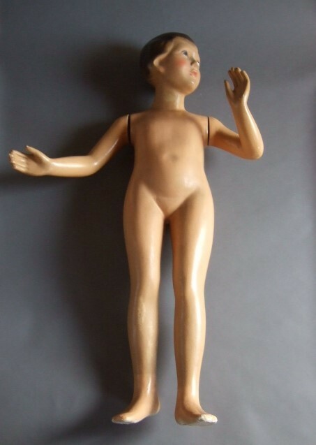 超逸品昭和前期頃の子供のマネキンベルナールフォコンBernard Faucon生き人形マヌカン