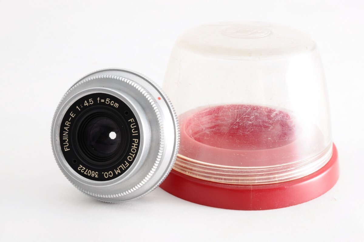 フジフイルム FUJINAR-E 5cm F4.5 引き伸ばし機用 レンズ 1:4.5 f=5cm ケース付 フィルム カメラ アクセサリ RP-70S/000
