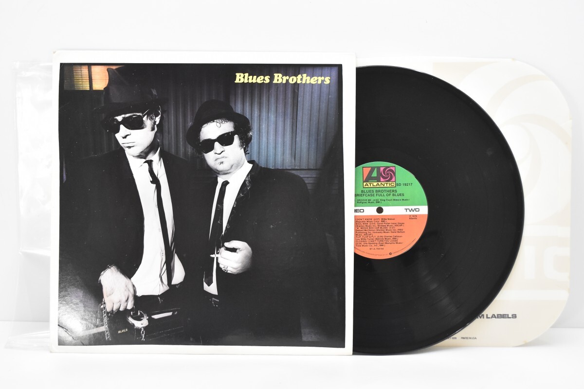 LP US盤 THE BLUES BROTHERS ブルース・ブラザーズ Briefcase Full Of Blues SD-19217 ブルースは絆 12インチ 音楽 RO-777S/640