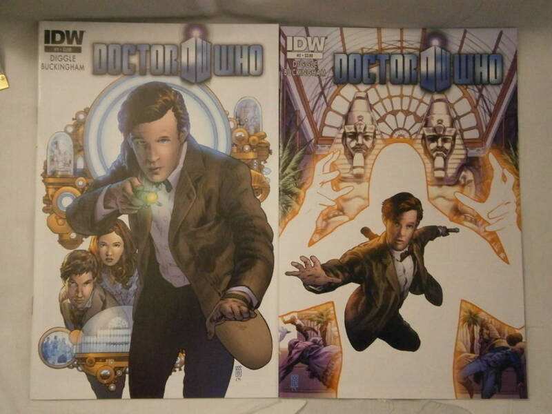 アメコミ　英語版　DOCTOR WHO ＃1、＃２　2冊セット　2012年9月、10月発行