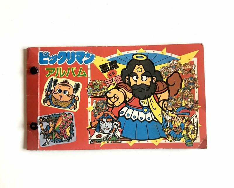 ■ ビックリマン ■ 60枚 シール アルバム ケース 昭和 アンティーク レトロ コレクション キラ 当時物 玩具 初期 コレクター