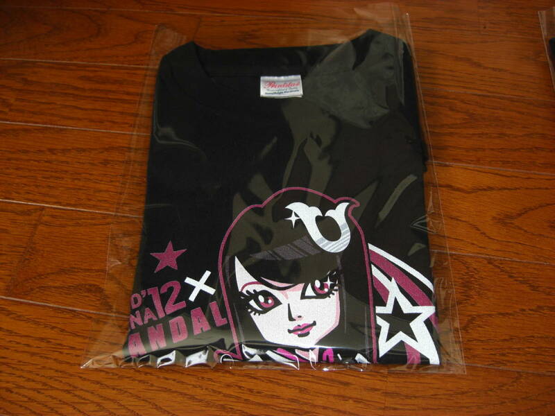 RINA コラボTシャツ Mサイズ 「SOUND MARINA’12×SCANDAL×CARP」