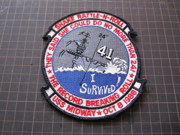 USS　MIDWAY　OCT　８　1988