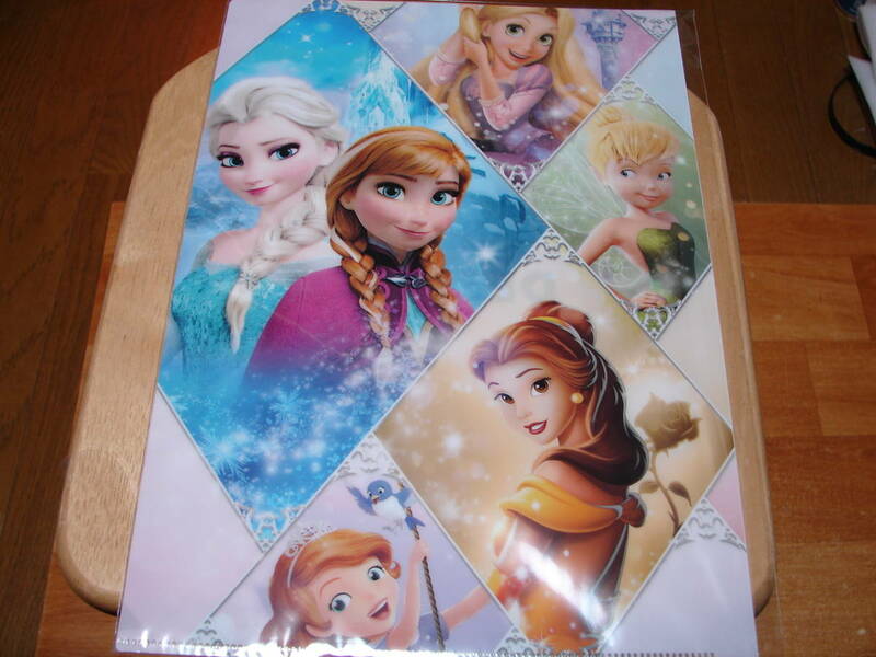 Disney　ディズニー　アナと雪の女王　　クリアファイル　未開封・未使用・新品　A4サイズ