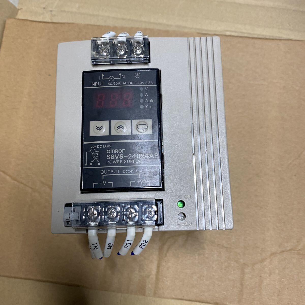 3K1056 オムロン(omron) スイッチング・パワーサプライ S8VS-24024AP / ED2 保証付き