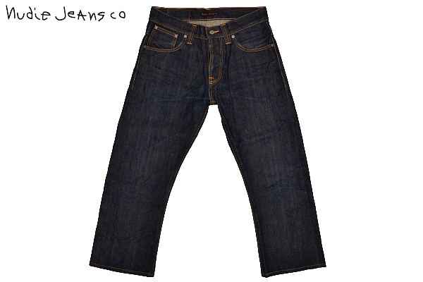 K-1055★美品★Nudie Jeans ヌーディージーンズ REGULAR RALF★濃紺インディゴデニム 赤耳 セルビッチ ストレートジーンズ W29