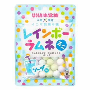 関西限定 UHA味覚糖 レインボーラムネミニ ソーダ味 6p