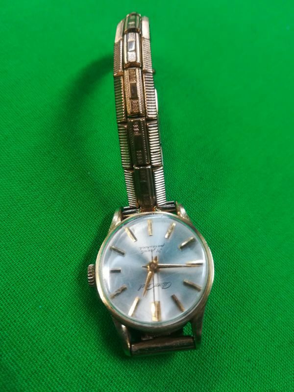 シチズン キャロル 自動巻き腕時計 機械式 1960年代 アンティーク時計 クラシックウォッチ レディース 14K 50ミクロン 21石 CITIZEN