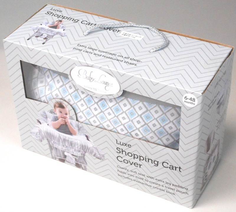 新品 BABY LOUNGE Luxe カート カバー プロテクター 赤ちゃん 幼児用 6か月～4歳 15kgまで ショッピングカート ハイチェアーなどに