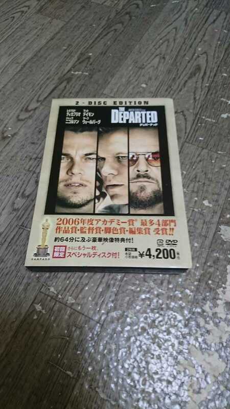 THE DEPARTED ディパーテッド 初回限定スペシャルディスク付 レオナルド・ディカプリオ DVD