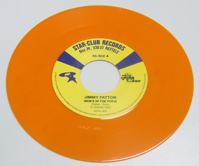 45rpm/ OKIE'S IN THE POKIE - JIMMY PATTON / CIRCLE ROCK - LLOYD COPAS / 50s,ロカビリー,FIFTIES,Star-Club Records,Orange Vinyl