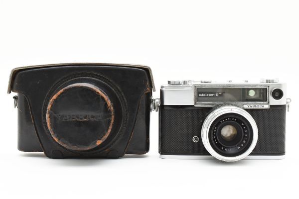 Yashica ヤシカ Minister-D 35mm フィルムカメラ + Yashinon 4.5cm f2.8 レンズ 2375713