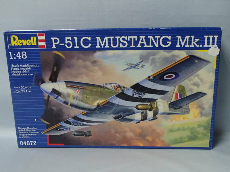 レベル 1/48　P-51C ムスタングMk.III　04872