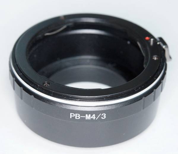 PRAKTICA B→マイクロフォーサーズ マウントアダプター PB→M4/3 PENTACON