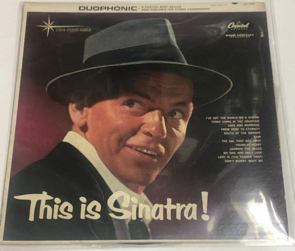 FRANK SINATRA THIS IS SINATRA! フランクシナトラ LPレコード