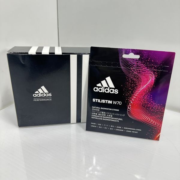 J1-2525R【新品】adidas/アディダス バドミントン ガット 10個セット