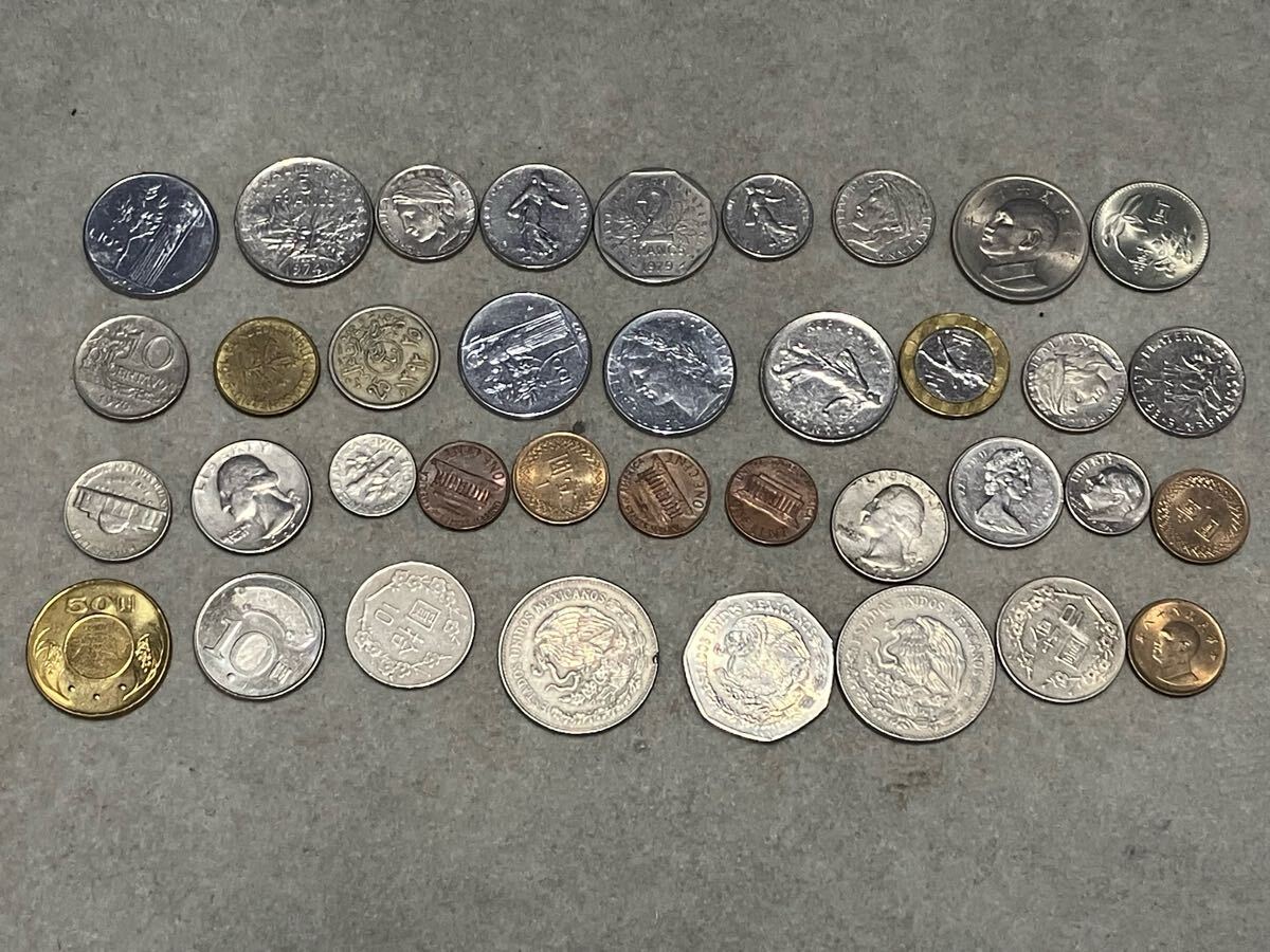 外国銭　27枚　60サイズ