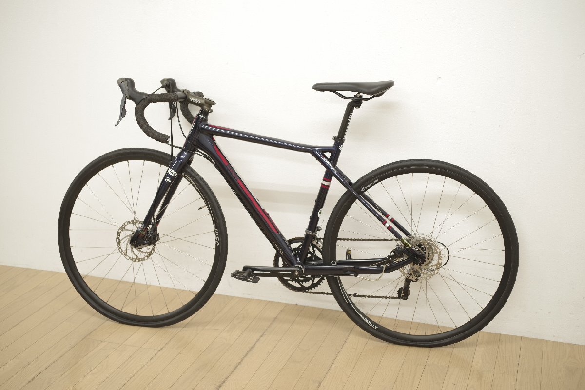 GTバイシクルズ GRADE ALLOY CLARIS グレイドアロイクラリス 2016 ダークブルー ロードバイク shimano アルミ 51サイズ 中古 自転車