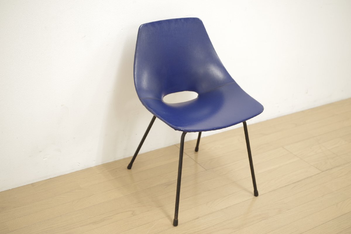 シュタイナー社 Pierre Guariche ピエール・ガーリッシュ トノー ダイニングチェア 椅子 シンプル モダン デザイナーズ フランス 合皮