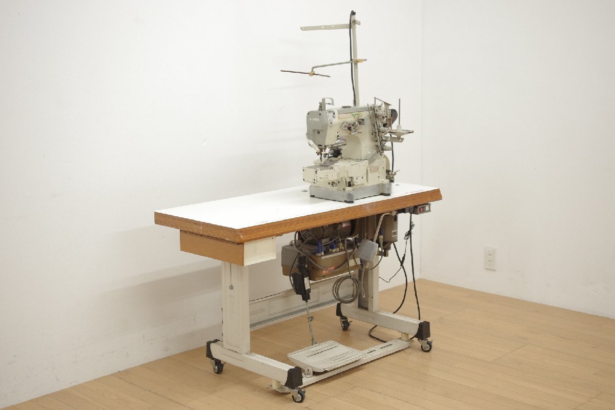 ペガサス PEGASUS W644-08AC 2本針偏平縫い ミシン 3相200V 業務用 工業用 縫製工場 ハンドクラフト 営業所止め