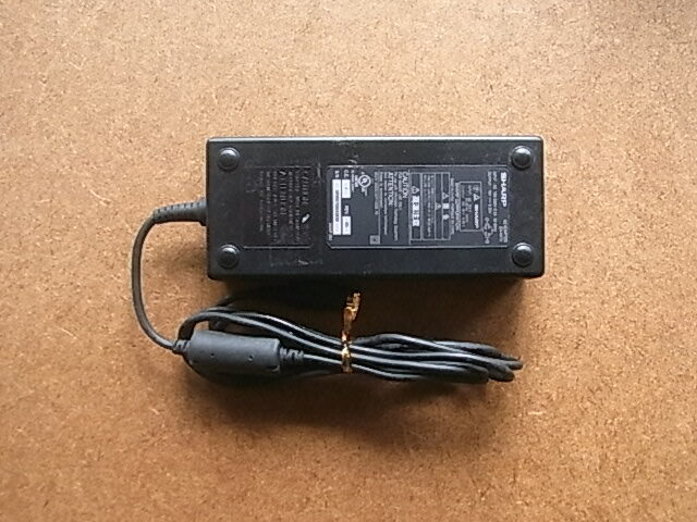 純正　SHARP シャープ　ACアダプター　EA-AX1V 19V/6.32A 送料410円　中古