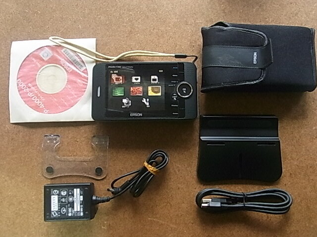 EPSON エプソン G941B ポータブルフォトストレージ P-4000 送料410円 中古