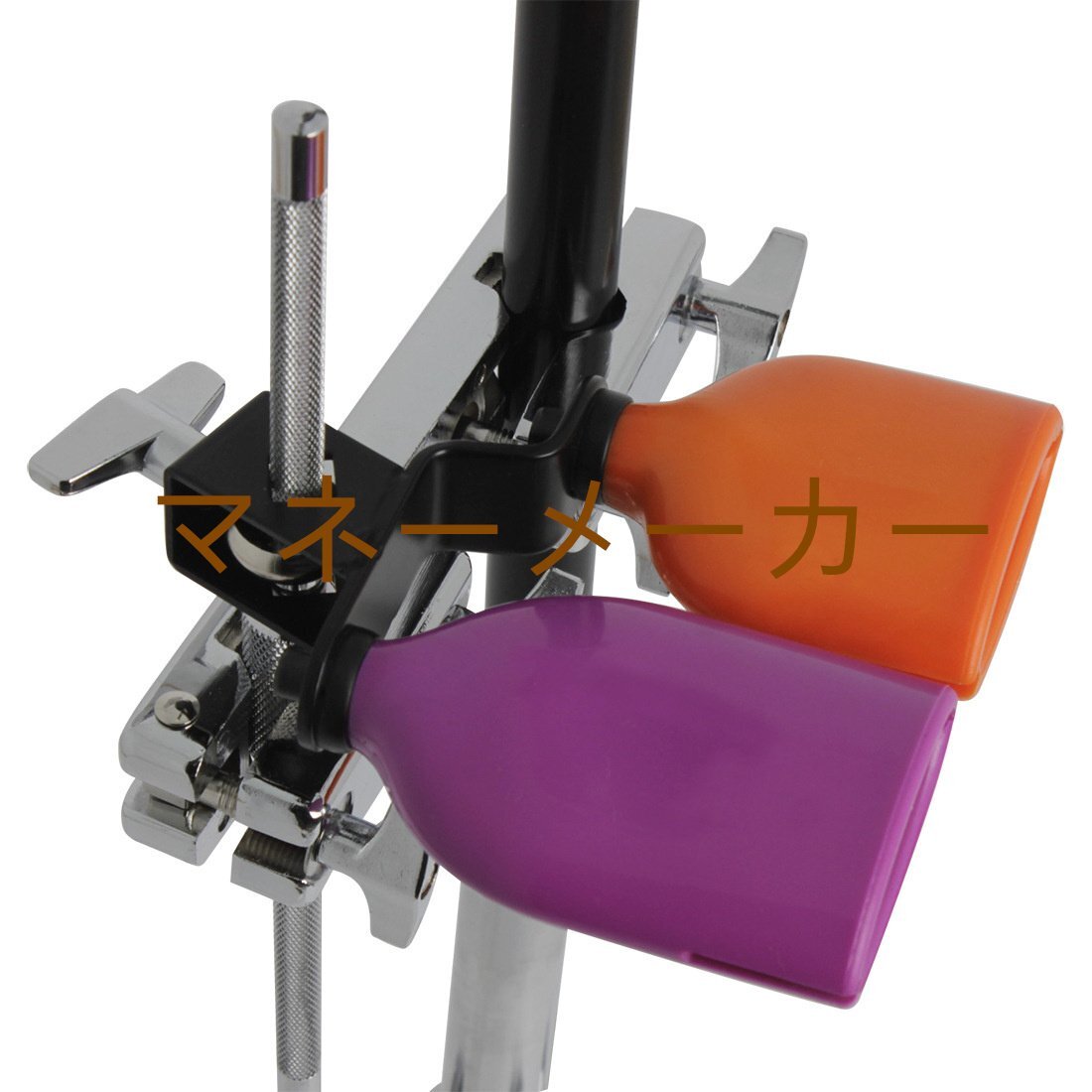 新作 ゴベル ダブルサンバ 高低音 ジャムブロック カウベル ラテン 音楽 ドラムアクセサリー パーカッション