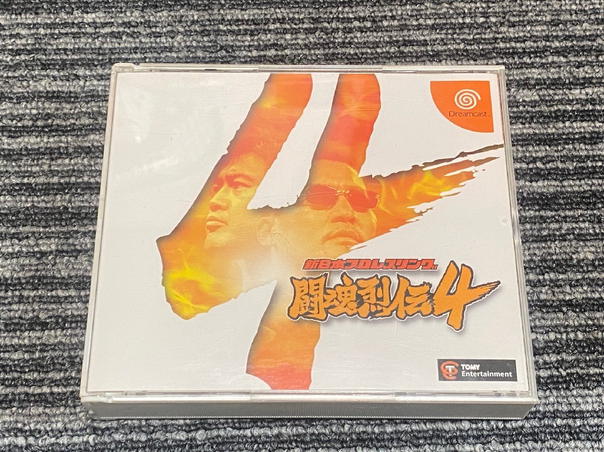 ドリームキャスト ソフト 新日本プロレスリング 闘魂列伝4 DreamCast DC
