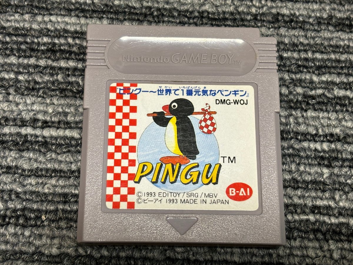 ゲームボーイ ソフト ピングー 世界で一番元気なペンギン PINGU カセット GB