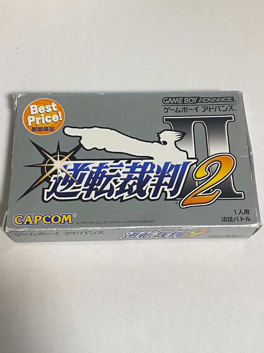 ゲームボーイアドバンス ソフト 逆転裁判2 カプコン CAPCOM 箱 説明書 付き Best price カセット GBA