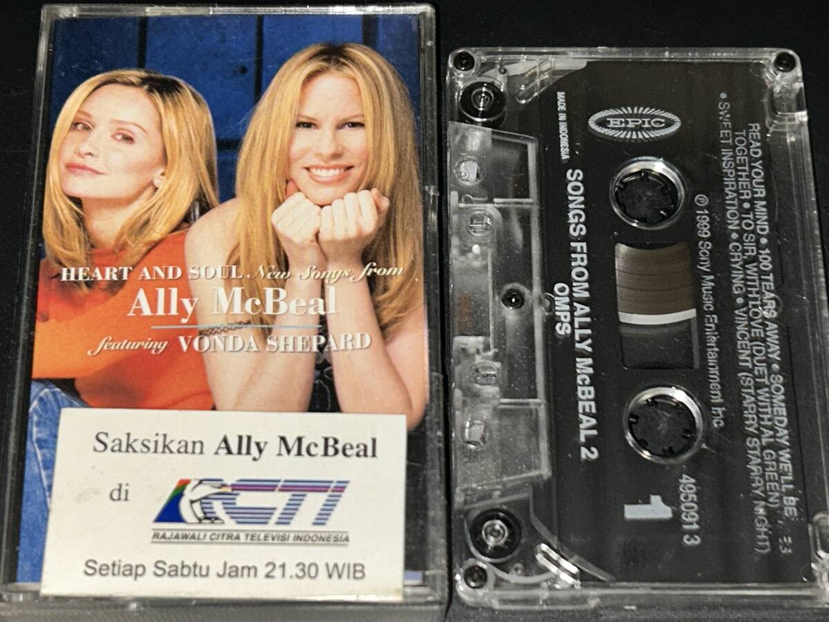 Ally McBeal featuring Vonda Shepard - Heart And Soul サウンドトラック　輸入カセットテープ