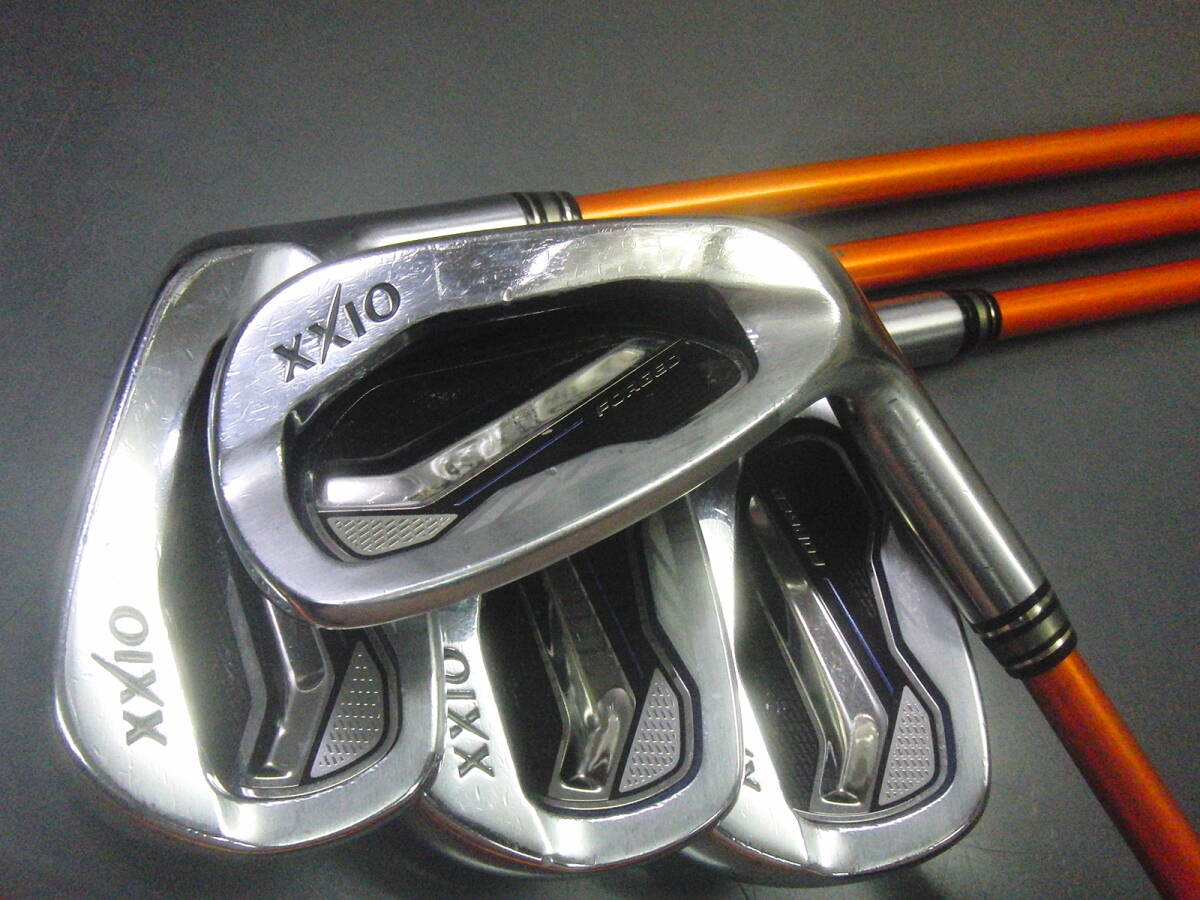 ダンロップ■XXIO FORGED IRON7-Pw/4本+SRISON ZU85 ＃6 □TourAD AD75：S-FLEX