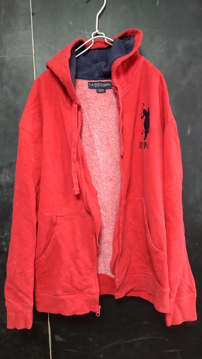 U.S .POLO ASSN 　BIGポニー　ジップパーカー