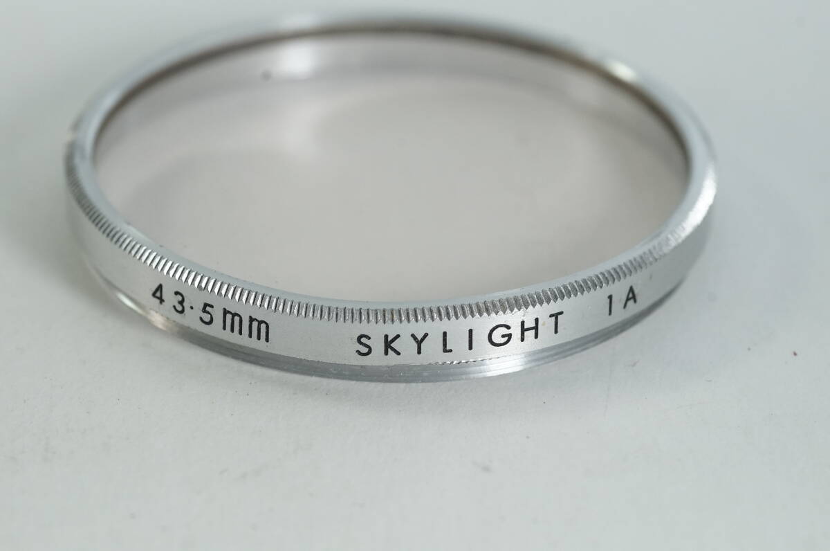 6AF001『とてもキレイ』OLYMPUS オリンパス レンズフィルター SKYLIGHT 1A 43.5mm