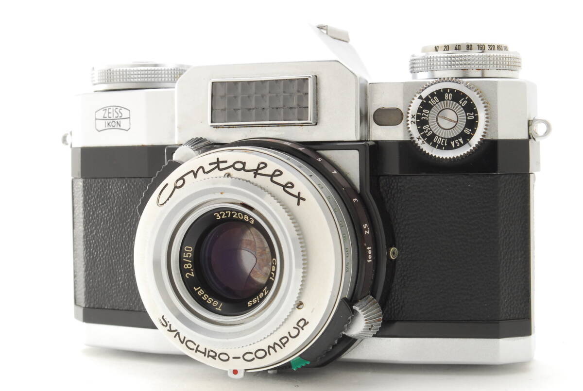 Contaflex Super tessar 50mm f2.8 動作も写りもOK 概ねキレイです。【現状渡し】