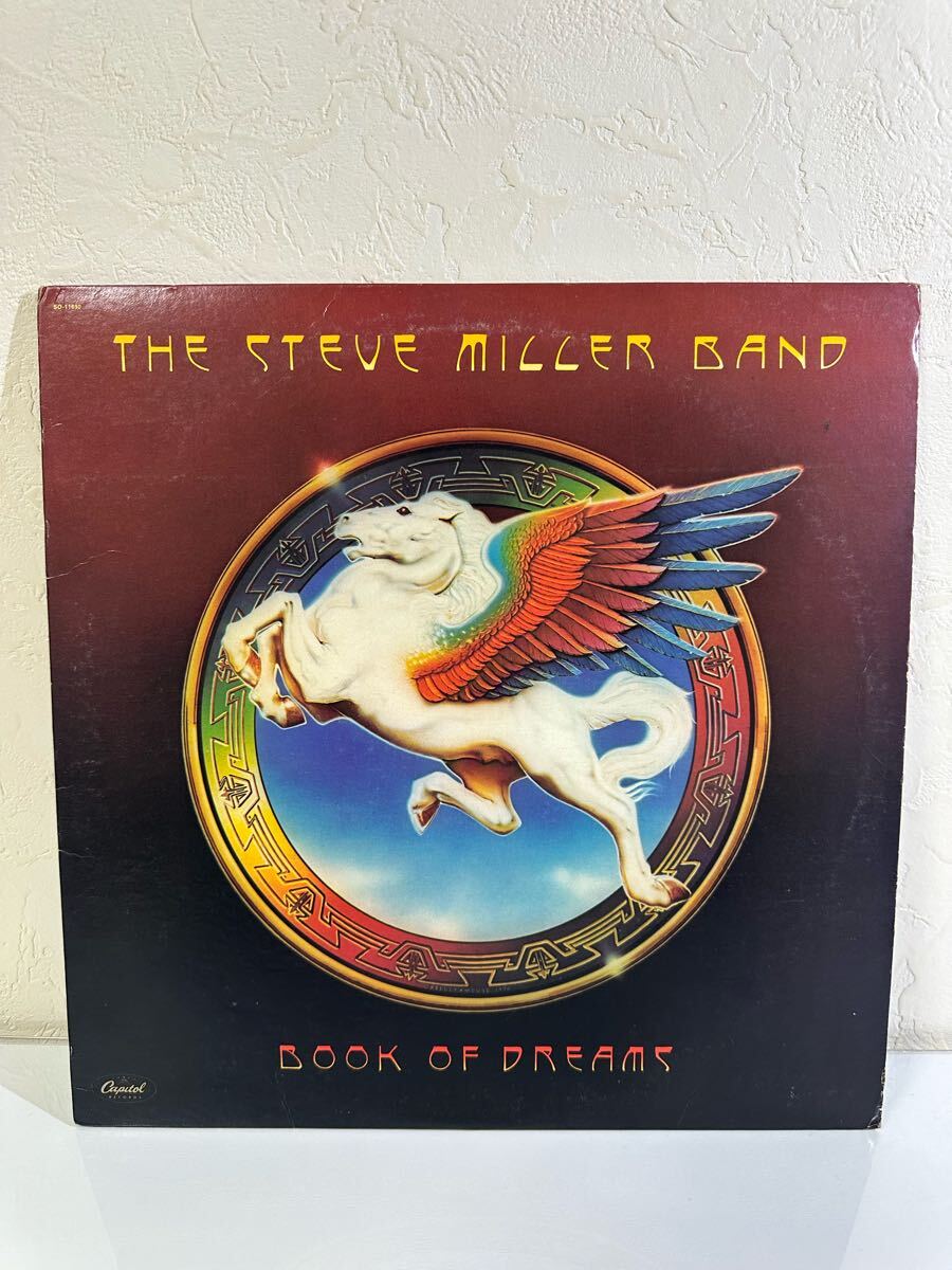 THE STEVE MILLER BAND / BOOK OF DREAMS SO-11630 レコード LP盤 歌詞カード 保存袋付き 再生未確認