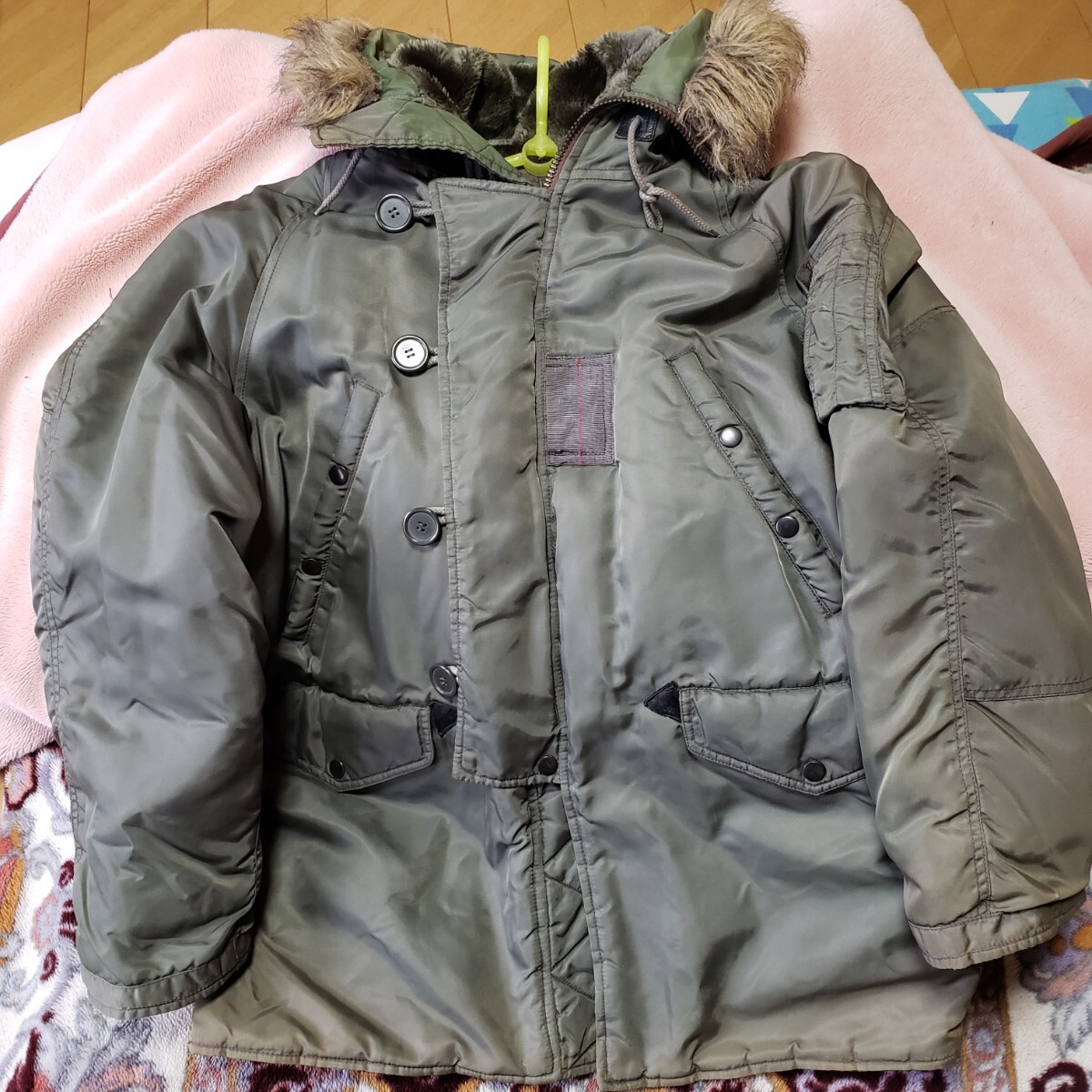 AVIREX アヴィレックス N-3B フライト ジャケット flight jacket グリーン(検 REALMcCOY'S リアルマッコイズ BUZZRICKSON'S バズリクソンズ