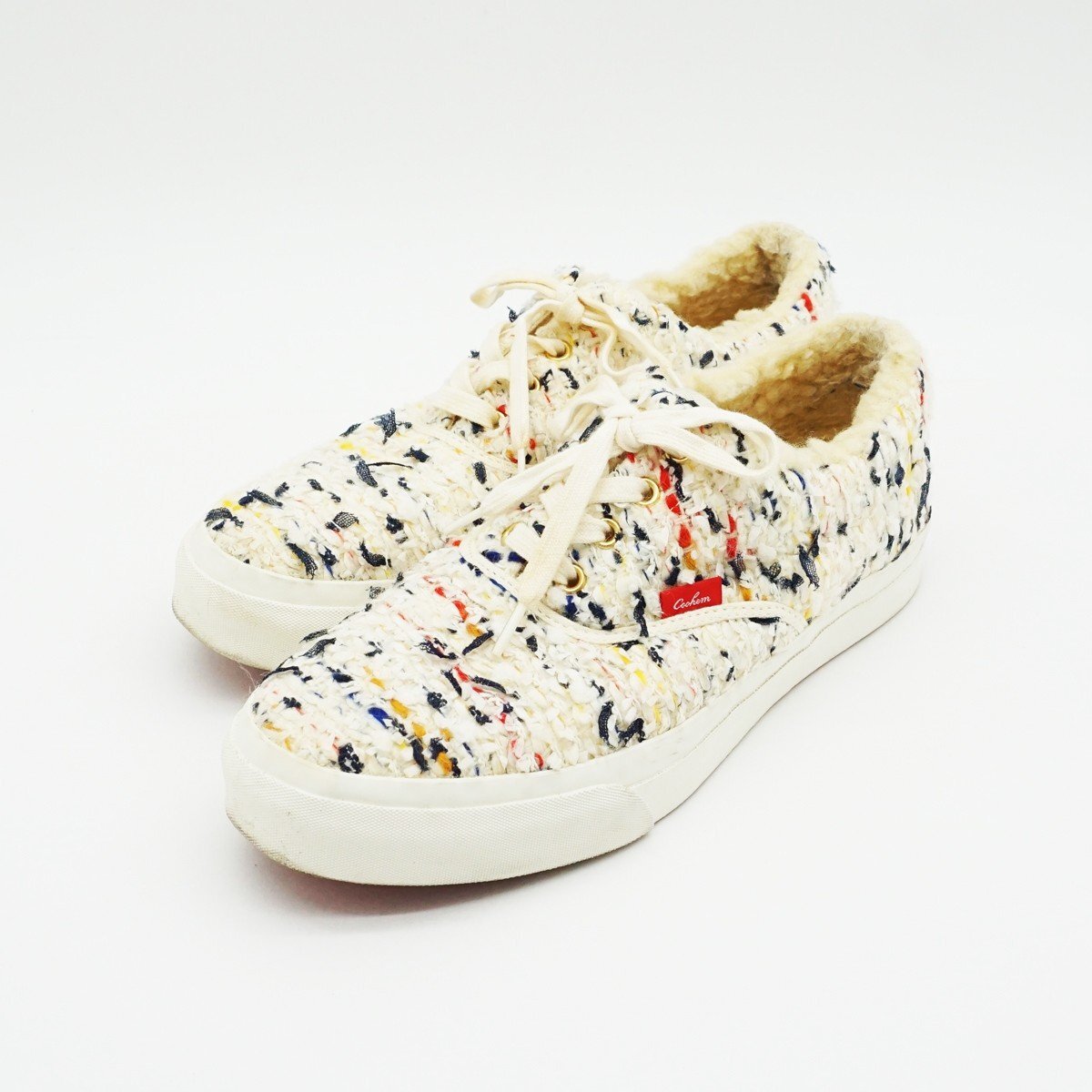 ◇【Coohem コーヘン】ツイードスニーカー 38
